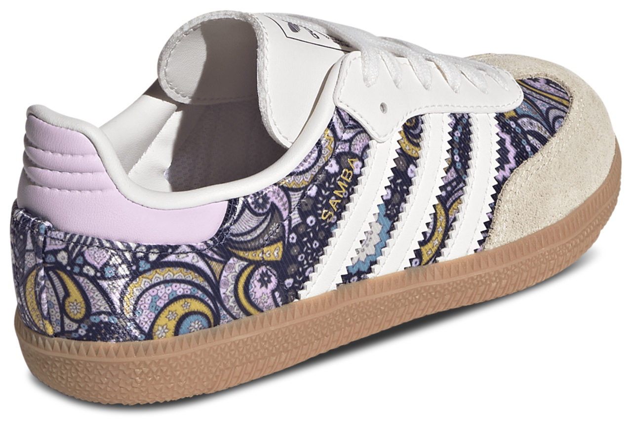 adidas Originals x Liberty London Samba OG Image 3 of 7. Tap to open photo gallery.