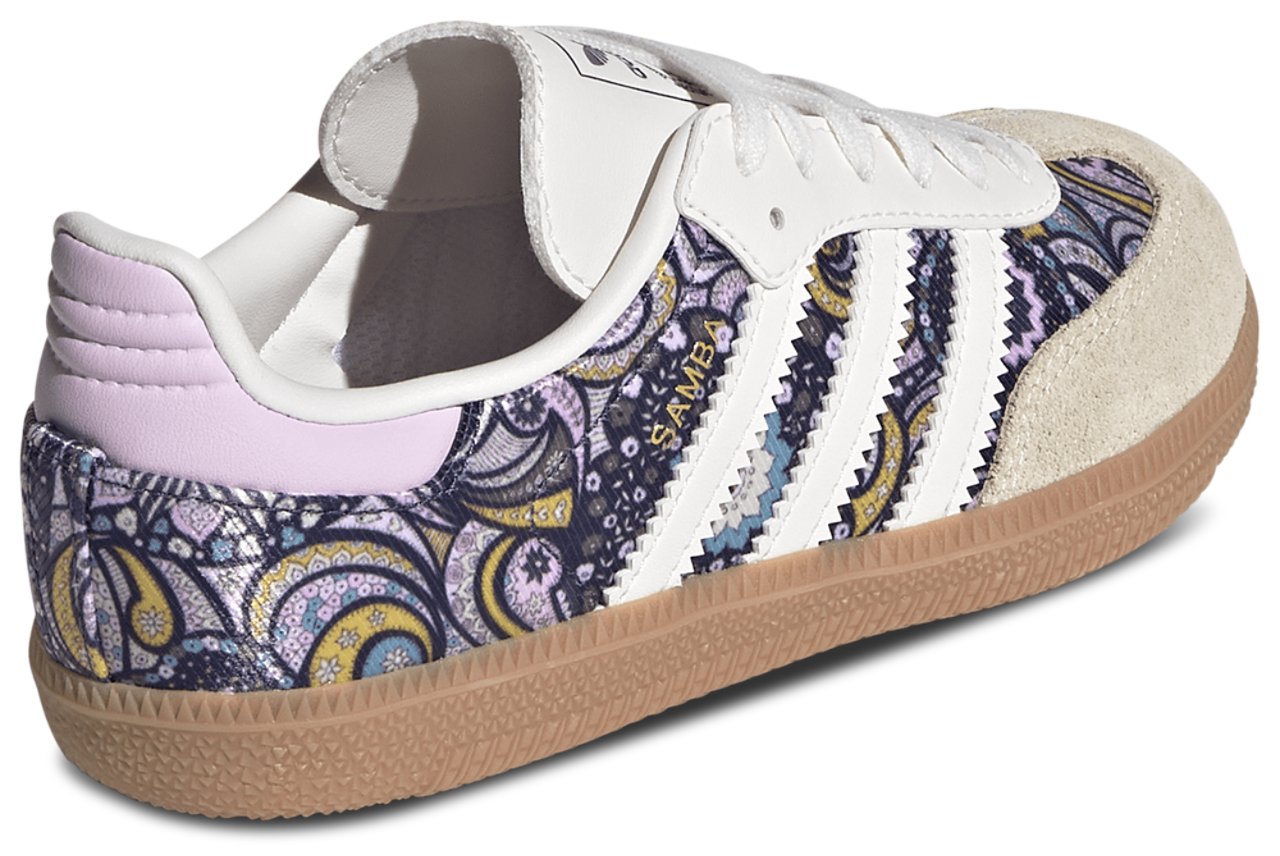 adidas Originals x Liberty London Samba OG Image 3 of 7. Tap to open photo gallery.