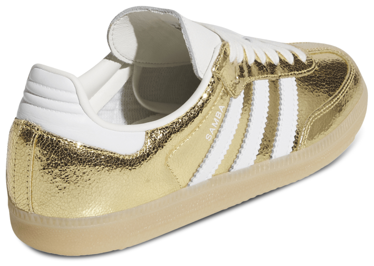 adidas Samba OG Cracked Metallic Image 3 of 5. Tap to open photo gallery.
