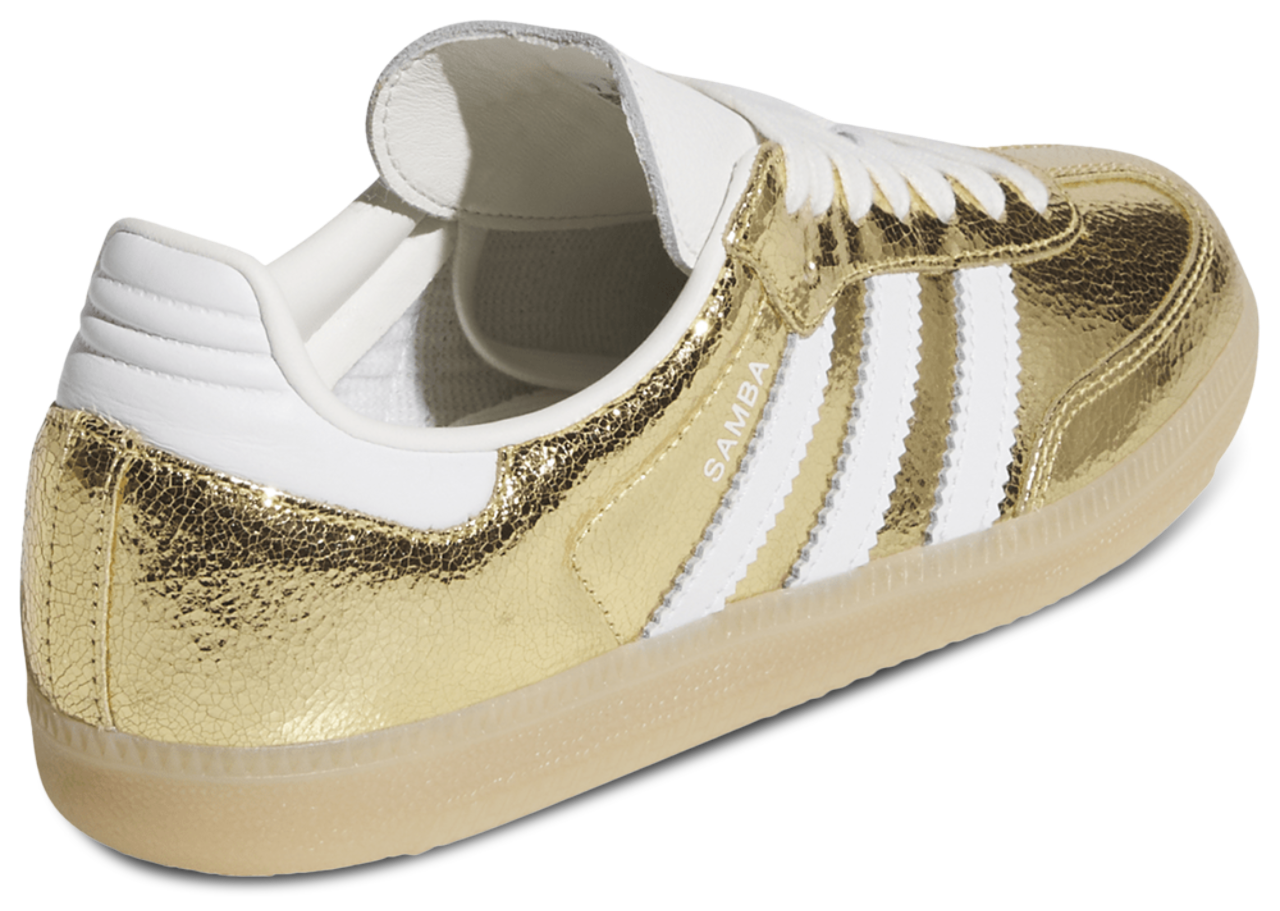 adidas Samba OG Cracked Metallic Image 3 of 5. Tap to open photo gallery.