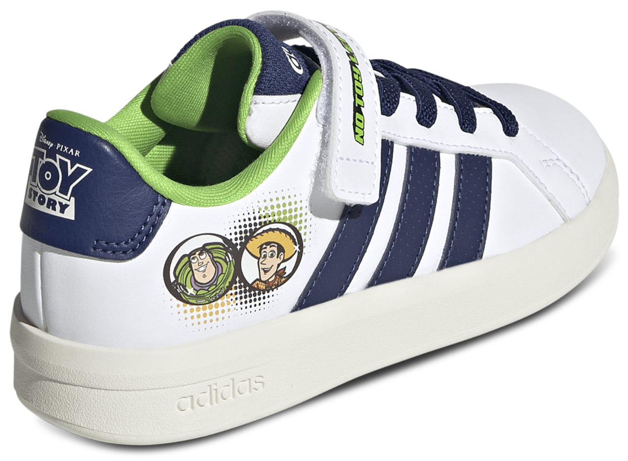 Disney Lacers pixar トイストーリー スニーカー adidas x Pixar Toy Story Grand Court Elastic Lace - Boys