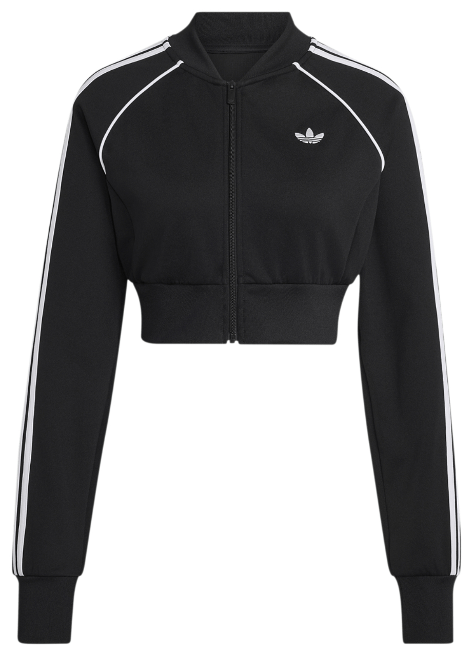 adidas Originals Superstar Cropped Track Top - Women's | Foot Locker