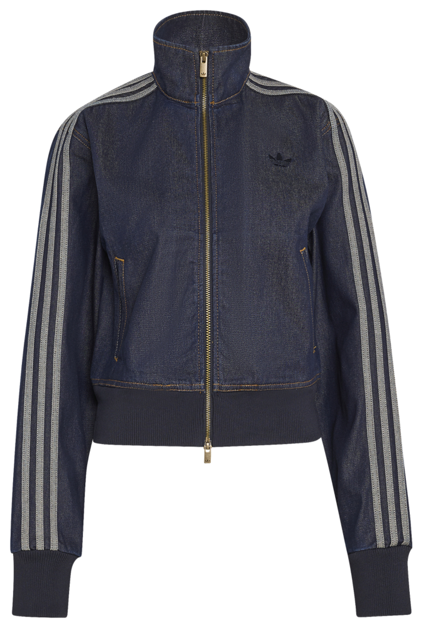 adidas FB Track Top Denim - Women's | Foot Locker
