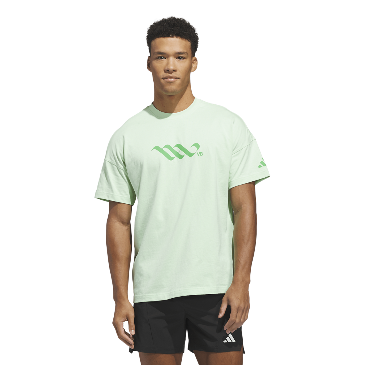 adidas Lovb City Graphics T-Shirt Image 1 of 6. Tap to open photo gallery.