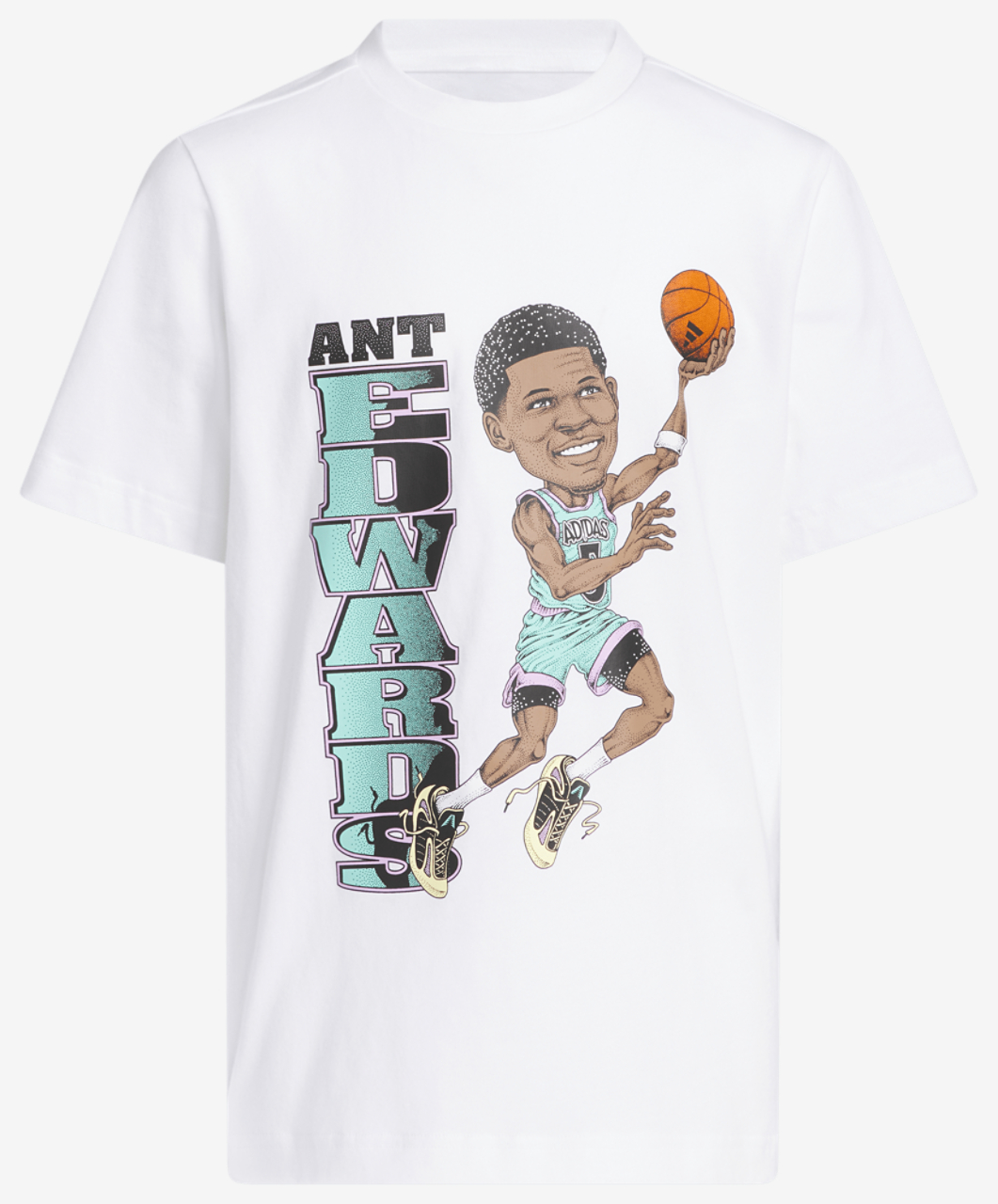 adidas Anthony Edwards Easter T-Shirt Image 1 of 4. Tap to open photo gallery.