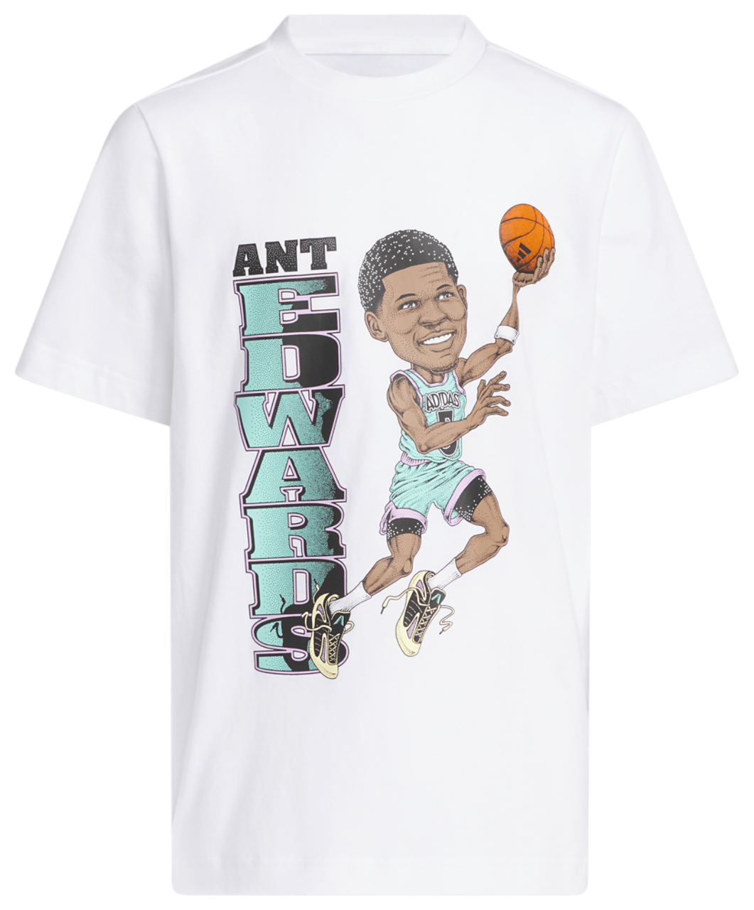 adidas Anthony Edwards Easter T-Shirt Image 1 of 4. Tap to open photo gallery.