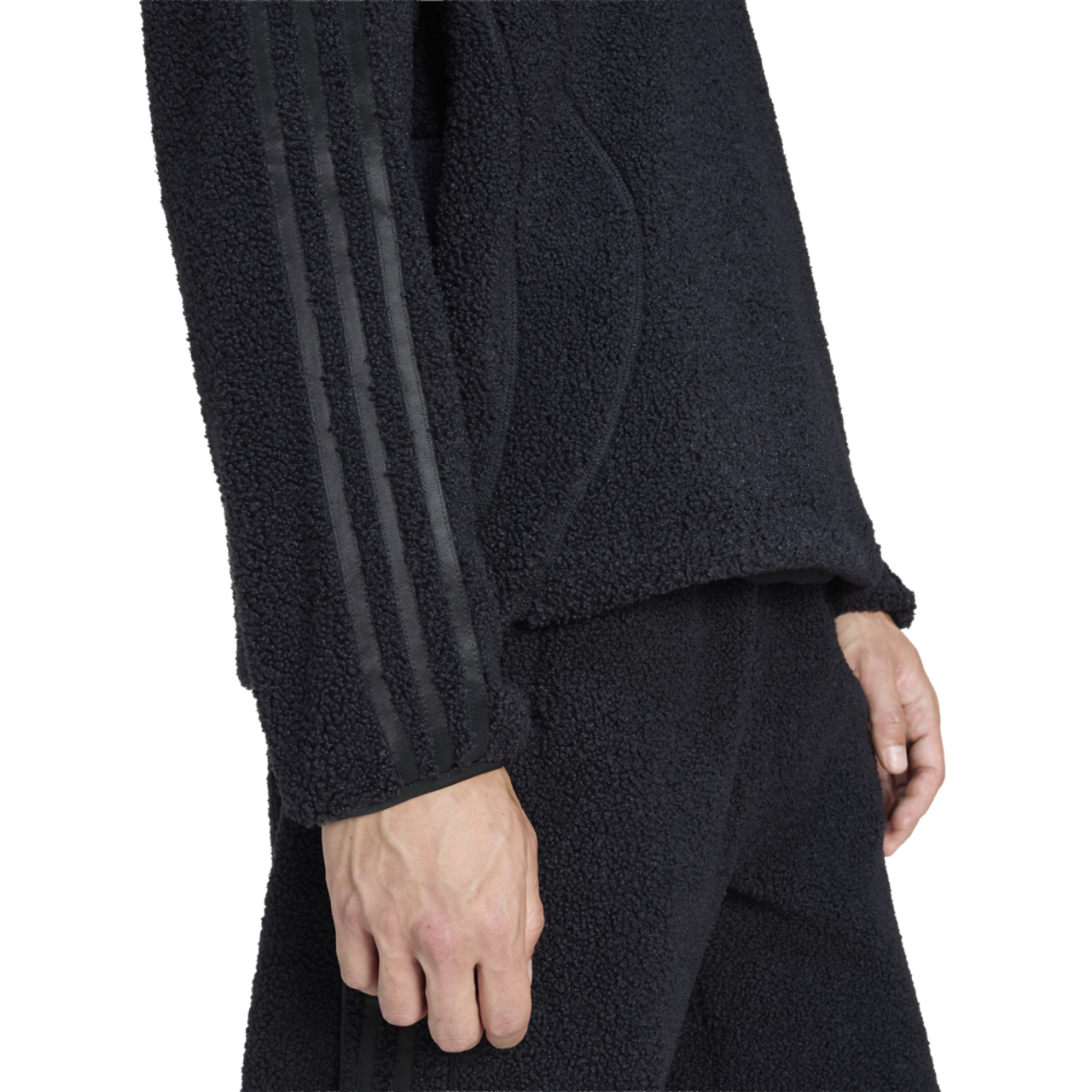 adidas Borg Fleece Quarter-Zip Hoodie - Men's | Foot Locker