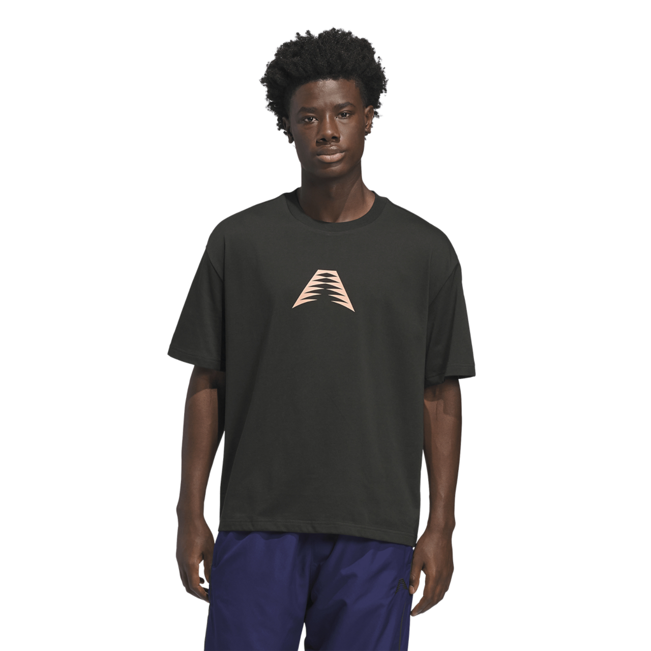 adidas Anthony Edwards Photo T-Shirt Image 1 of 6. Tap to open photo gallery.