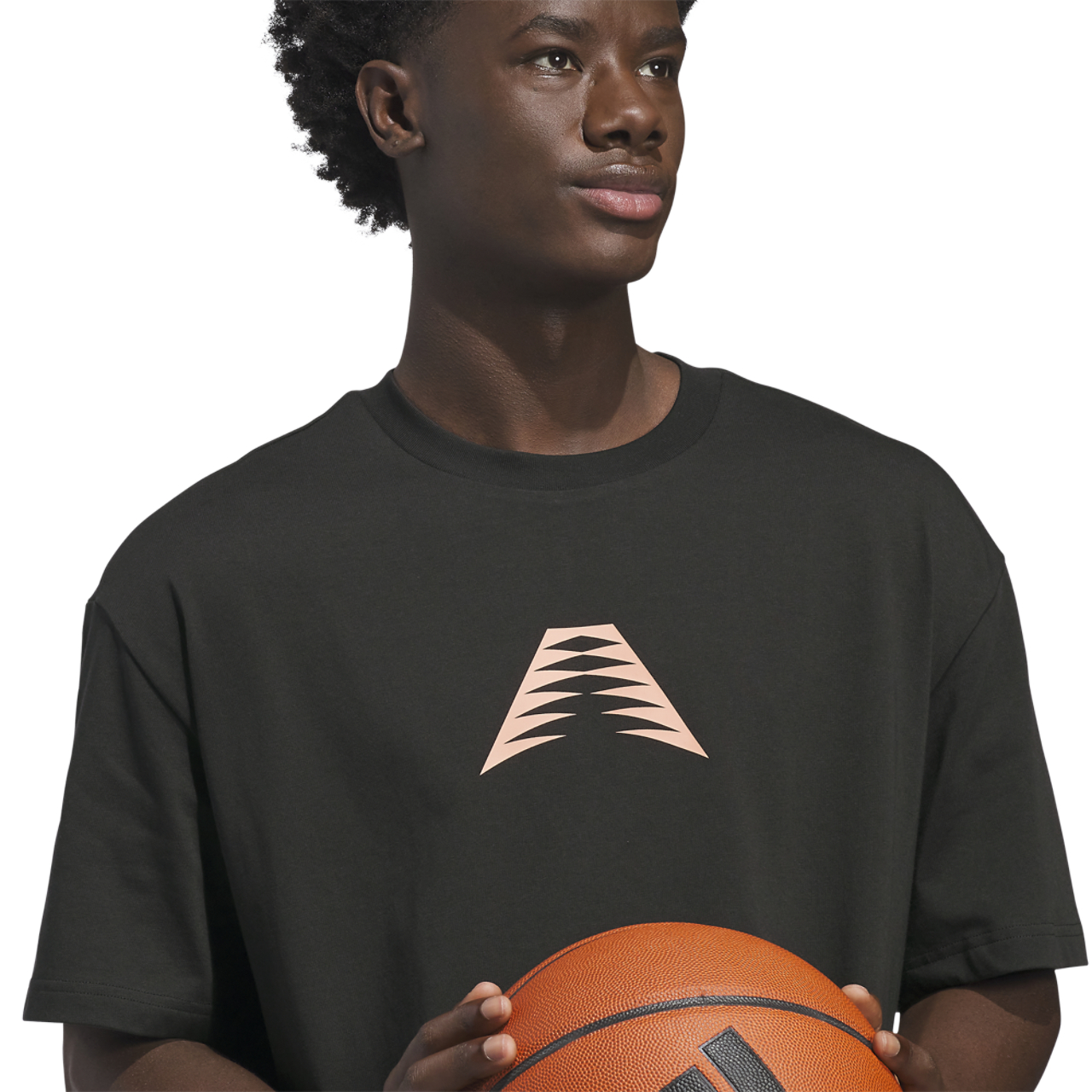 adidas Anthony Edwards Photo T-Shirt Image 3 of 6. Tap to open photo gallery.