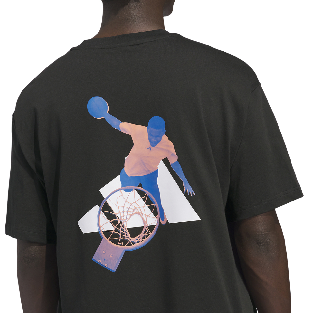 adidas Anthony Edwards Photo T-Shirt Image 4 of 6. Tap to open photo gallery.