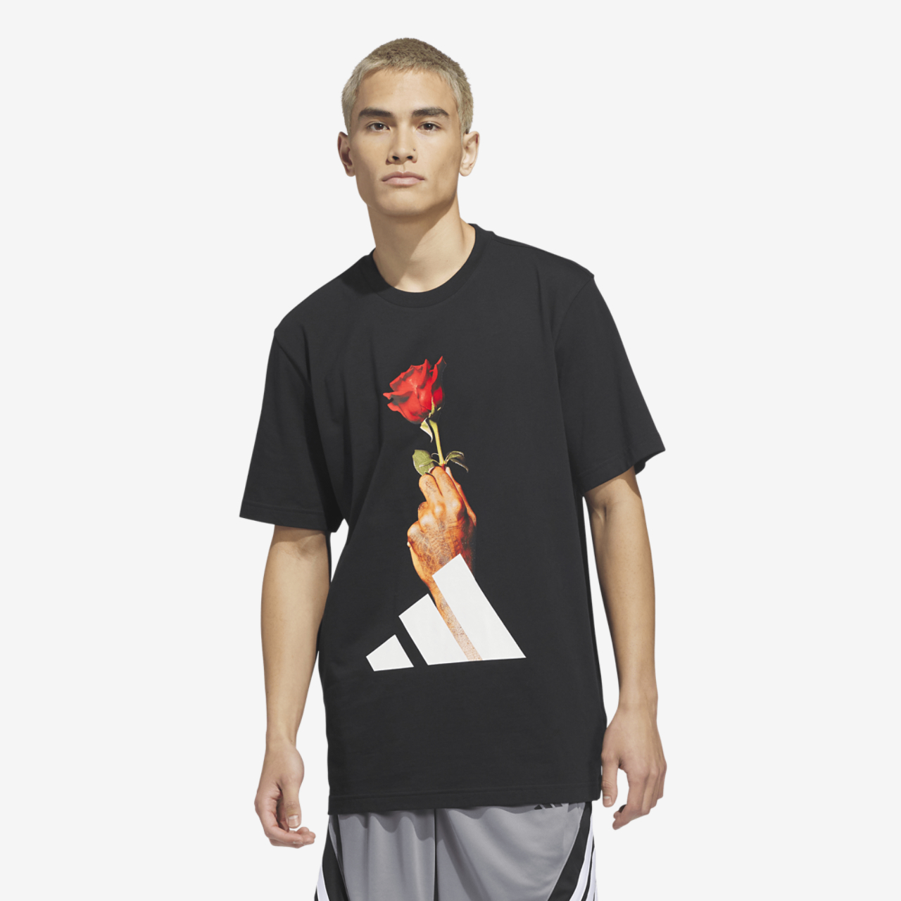 adidas D Rose Graphic T-Shirt Image 1 of 3. Tap to open photo gallery.