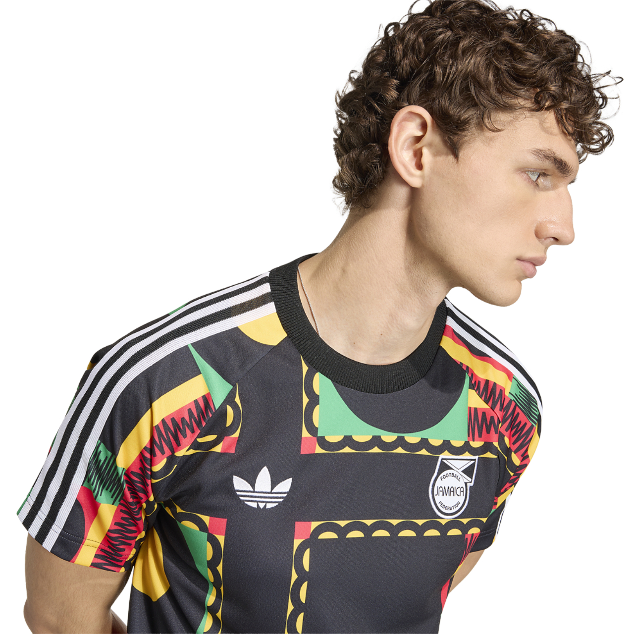 adidas ストライプシャツ ジャマイカ色 adidas ストライプシャツ ジャマイカ色 【公式通販】