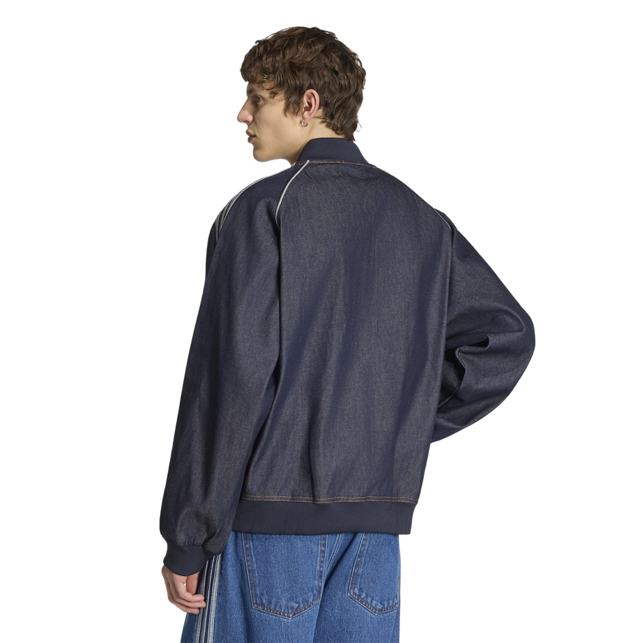 adidas Originals SST Adicolor Denim Track Top - Men's | Foot Locker