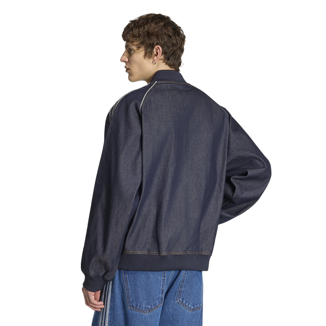adidas Originals SST Adicolor Denim Track Top - Men's | Foot Locker