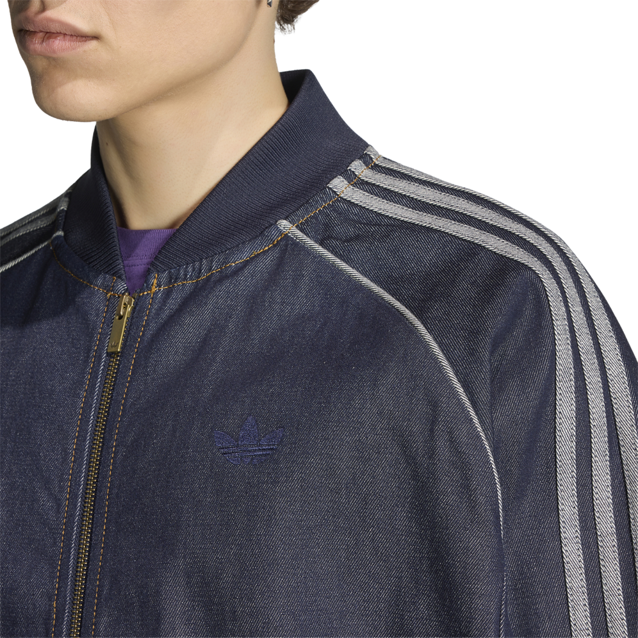 ×THE FARM COMPANY SST TRACK TOP XL adidas Originals SST Adicolor Denim Track Top - Men's | Foot Locker