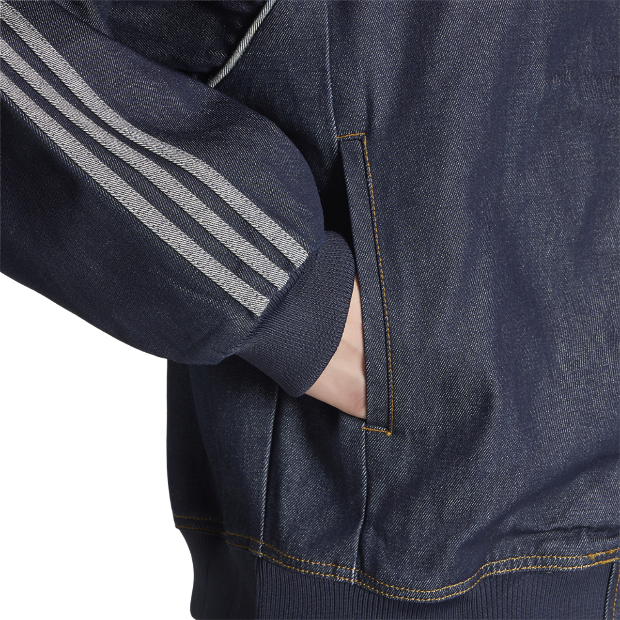 adidas Originals SST Adicolor Denim Track Top - Men's | Foot Locker