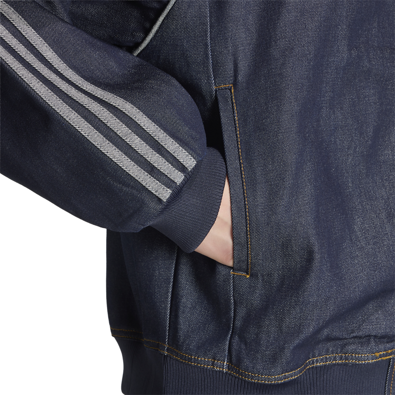 adidas Originals SST Adicolor Denim Track Top - Men's | Foot Locker