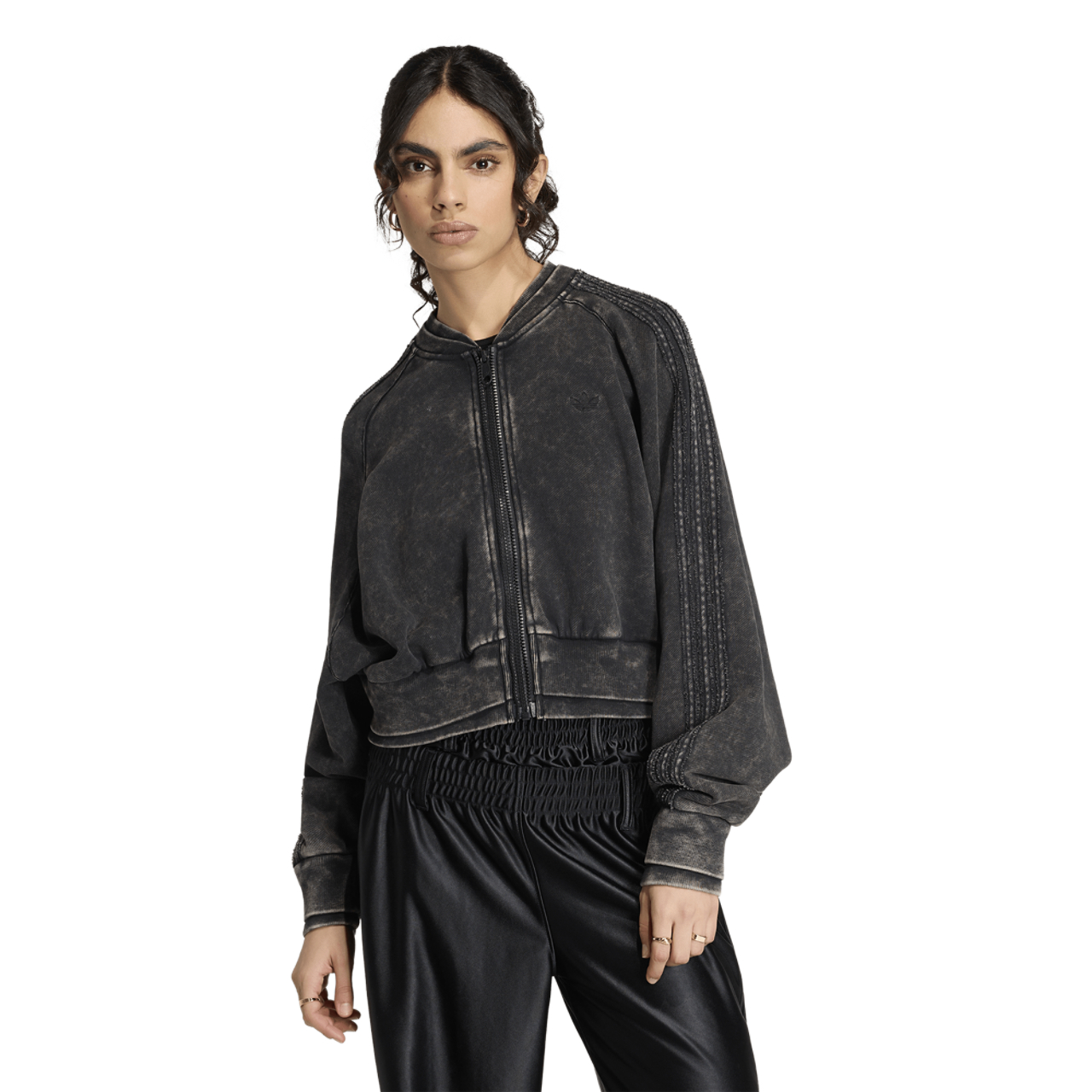 adidas Originals SST Double Layered Cropped Track Top - Women's