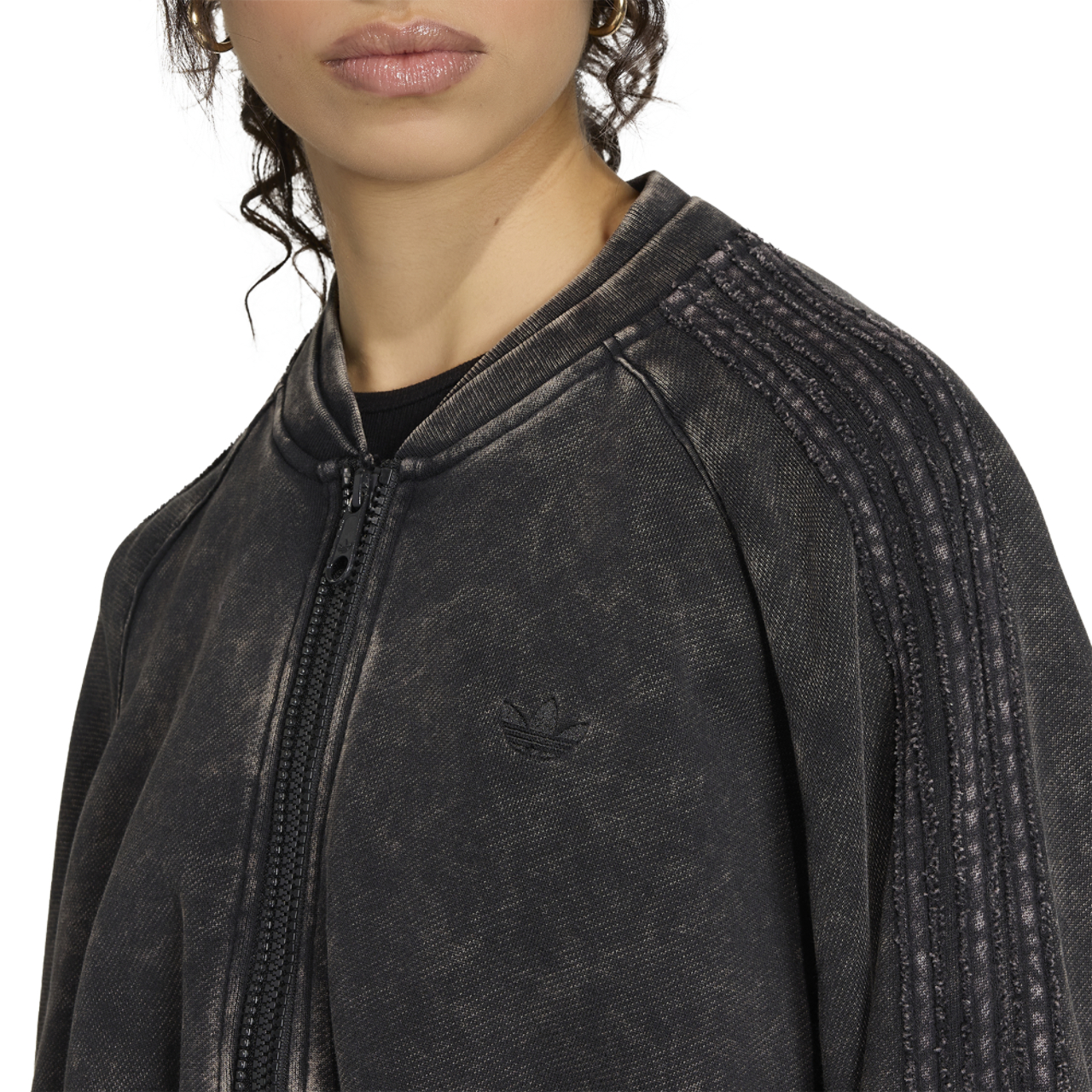 adidas Originals SST Double Layered Cropped Track Top - Women's