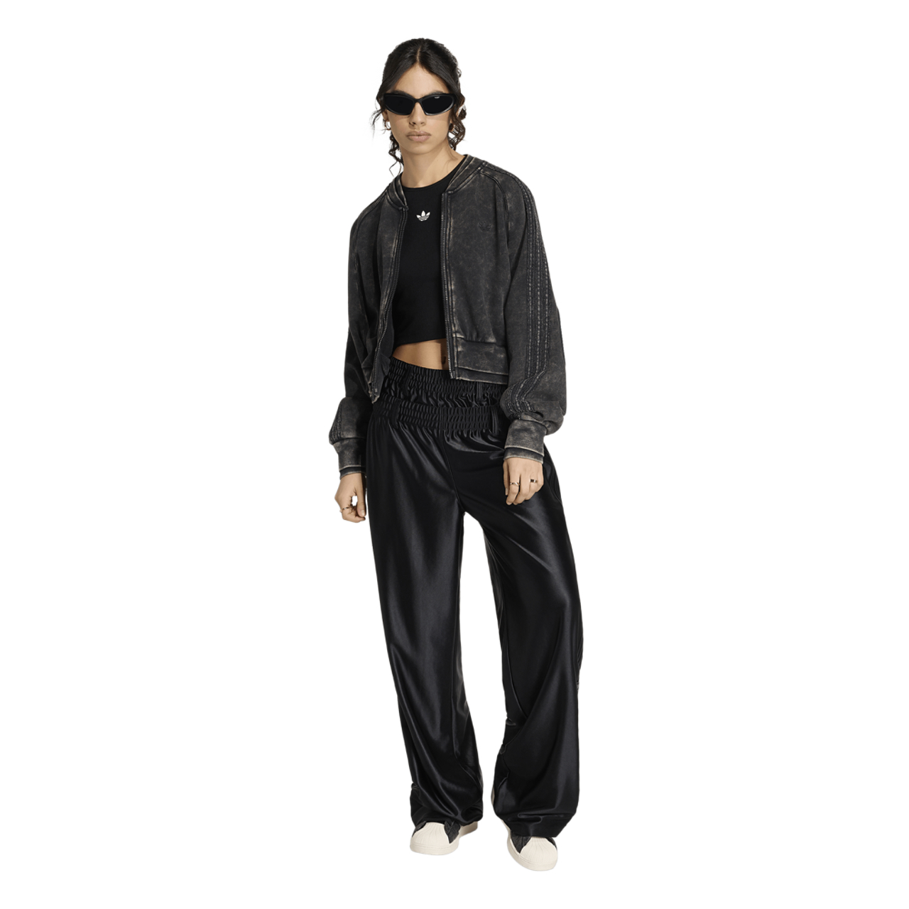 adidas Originals SST Double Layered Cropped Track Top - Women's