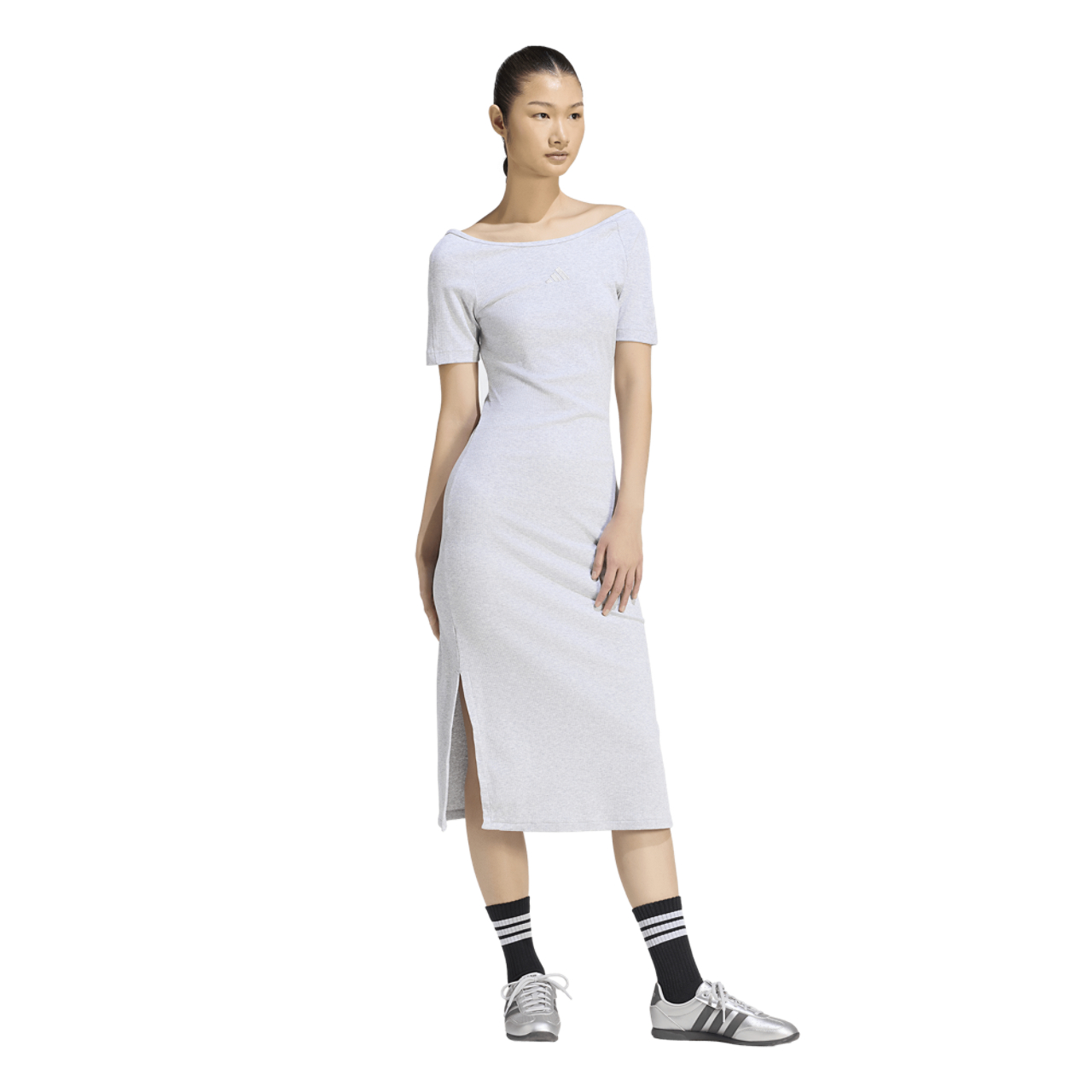 adidas midi dress Buy adidas Green ALL SZN Long Sleeve Midi Dress from Next USA