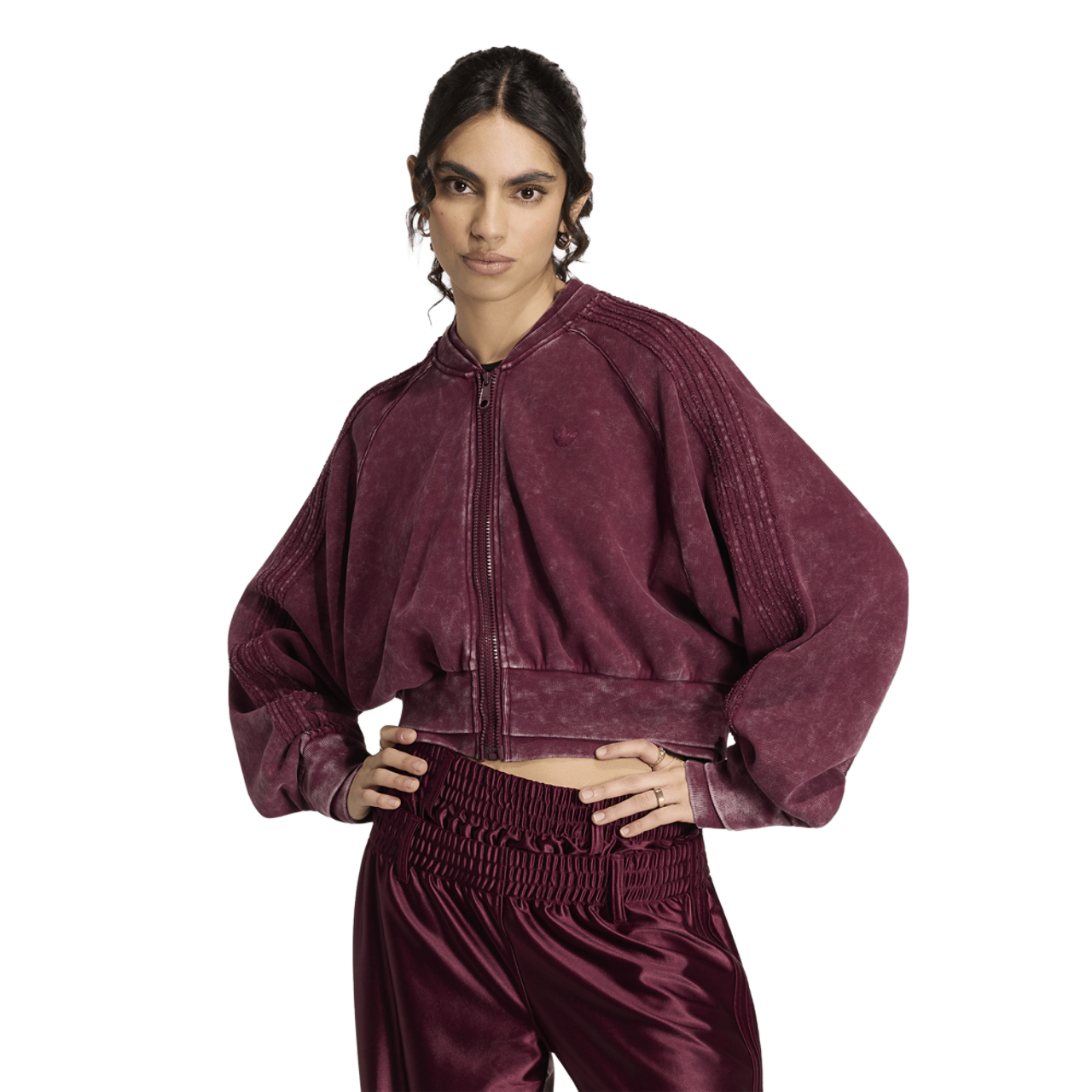 adidas Originals SST Double Layered Cropped Track Top - Women's