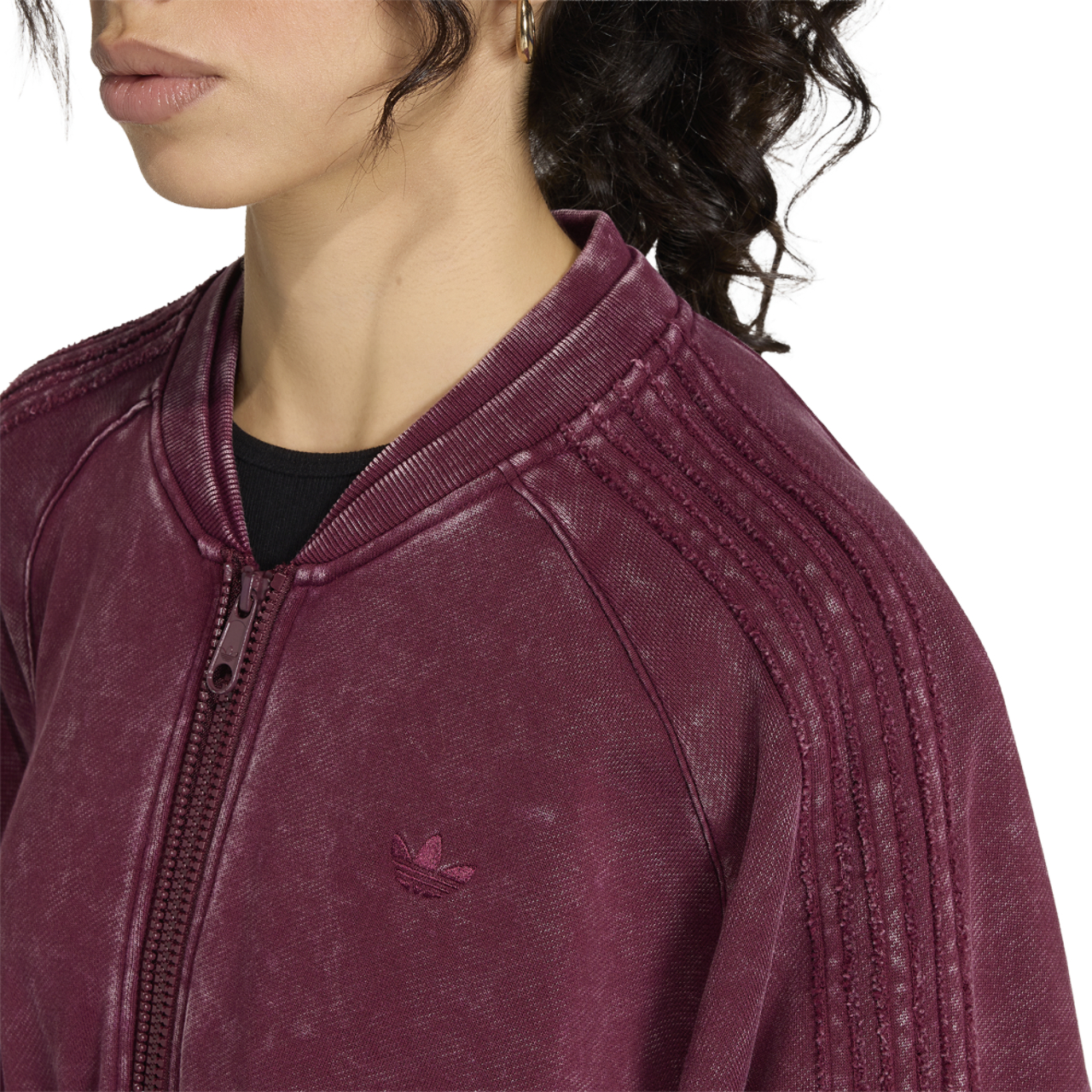 adidas Originals SST Double Layered Cropped Track Top - Women's