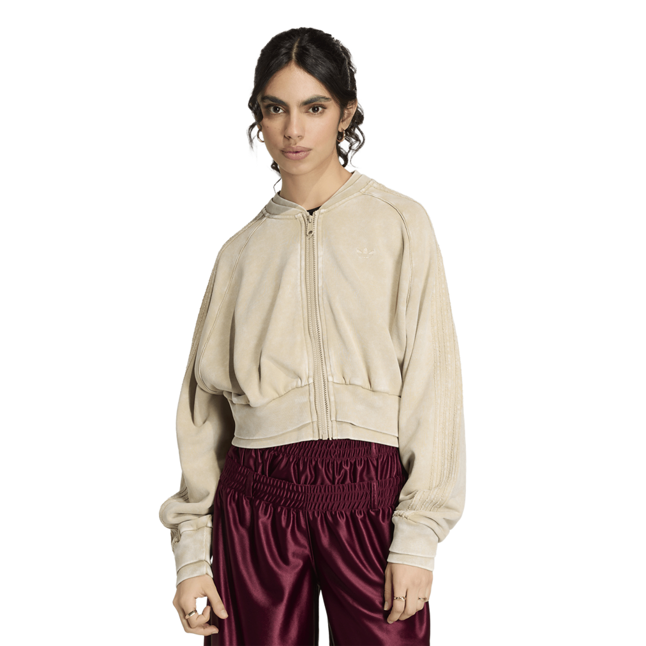 adidas Originals SST Double Layered Cropped Track Top - Women's