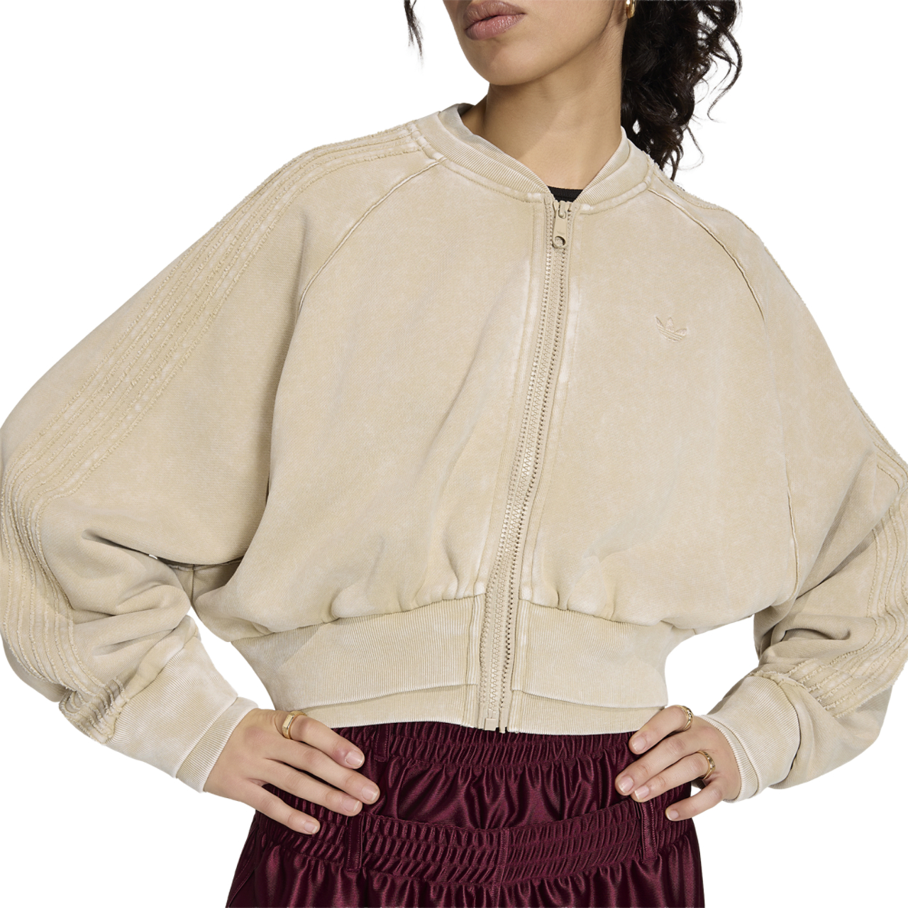 adidas Originals SST Double Layered Cropped Track Top - Women's
