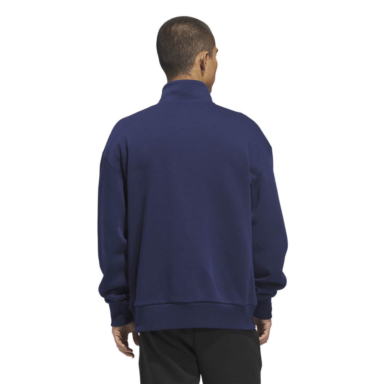 adidas Lovb Fleece Graphics Quarter-Zip Image 2 of 6. Tap to open photo gallery.