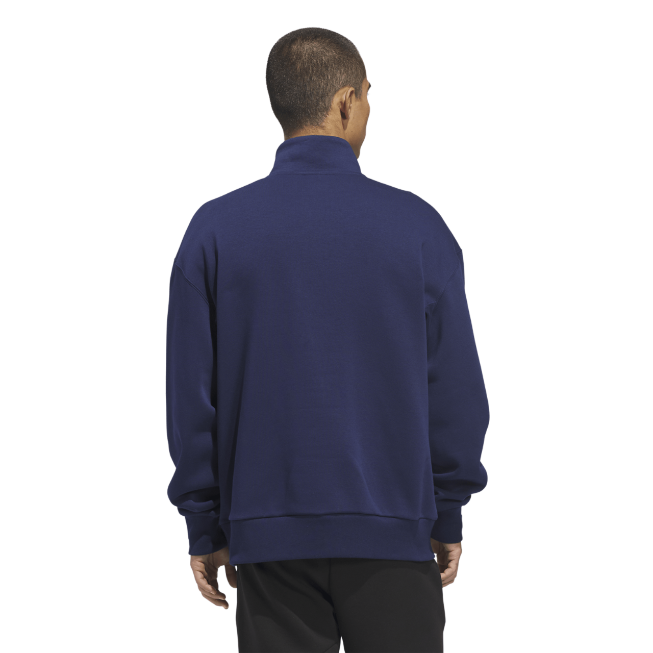 adidas Lovb Fleece Graphics Quarter-Zip Image 2 of 6. Tap to open photo gallery.