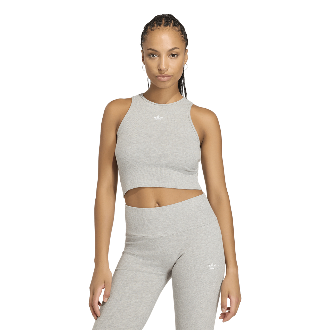 adidas Originals Trefoil Essentials Rib Tank Top - Women's | Foot