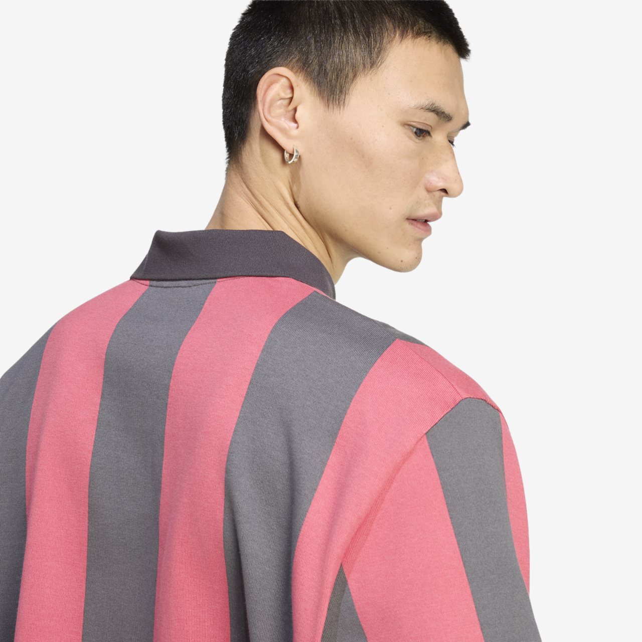 adidas Originals Long Sleeve GFX Polo Image 4 of 5. Tap to open photo gallery.