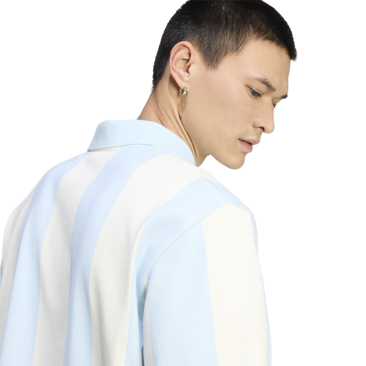 adidas Originals Long Sleeve GFX Polo Image 4 of 5. Tap to open photo gallery.