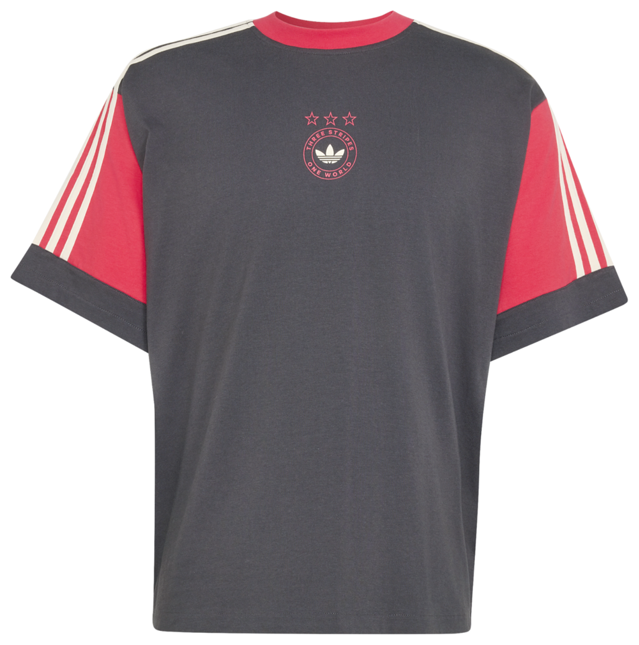 adidas Originals Paneled GFX T-Shirt Image 5 of 5. Tap to open photo gallery.
