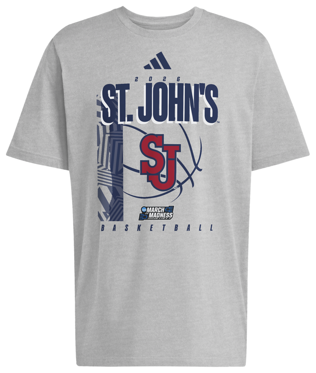adidas NCAA Qualifier Short Sleeve T-Shirt Image 1 of 1. Tap to open photo gallery.