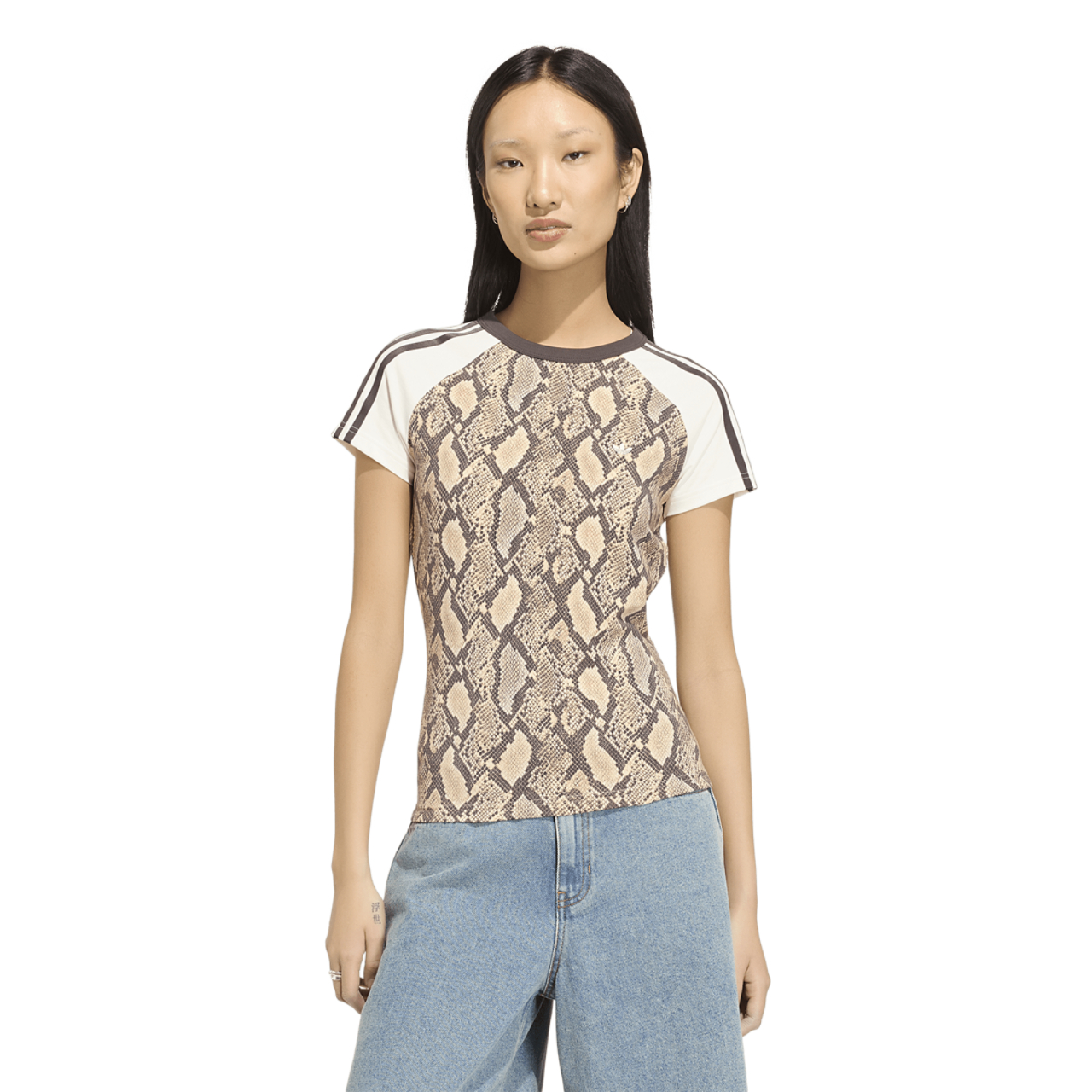 ATLA414 ギンガムチェッククロスフレアスリーブTEE adidas Snake Print Cali T-Shirt - Women's | Foot Locker