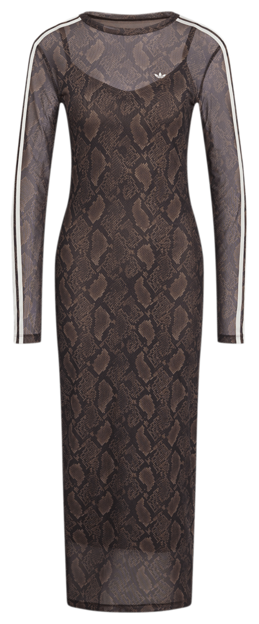 stretch matte jersey snake print dress adidas Womens MAXI Paysage CORFU  +Zebra ID Big MIST