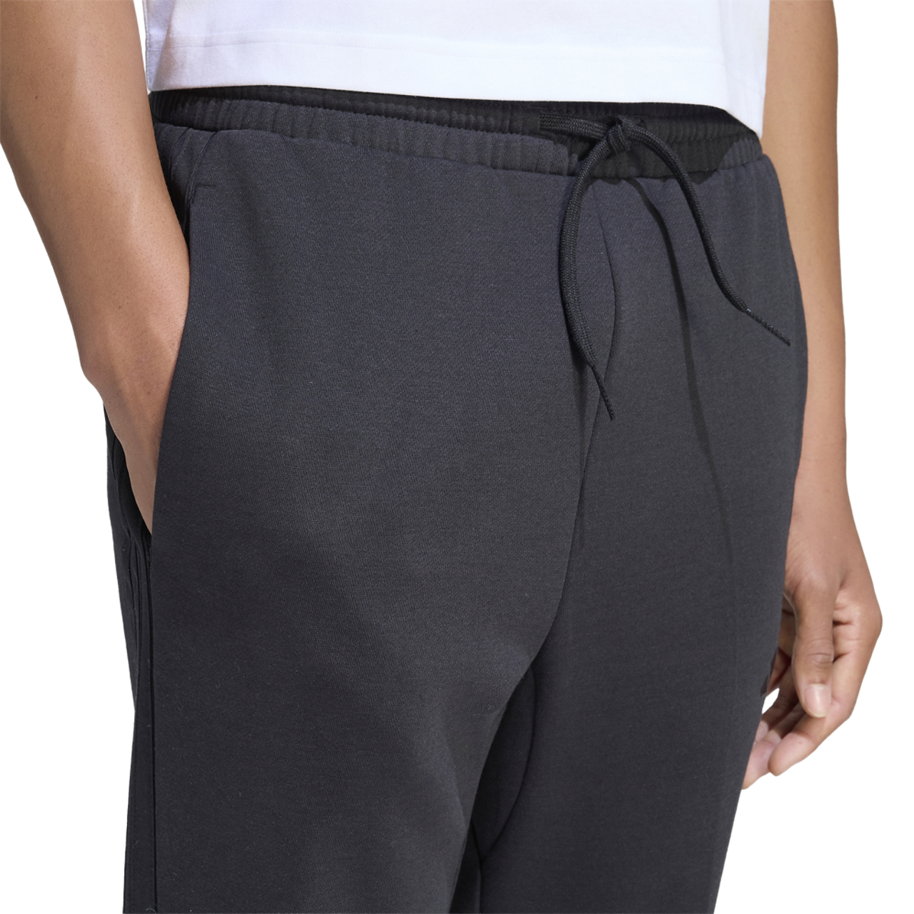 adidas Essentials 3-Stripes Fleece Open Hem Pants - Men's | Champs