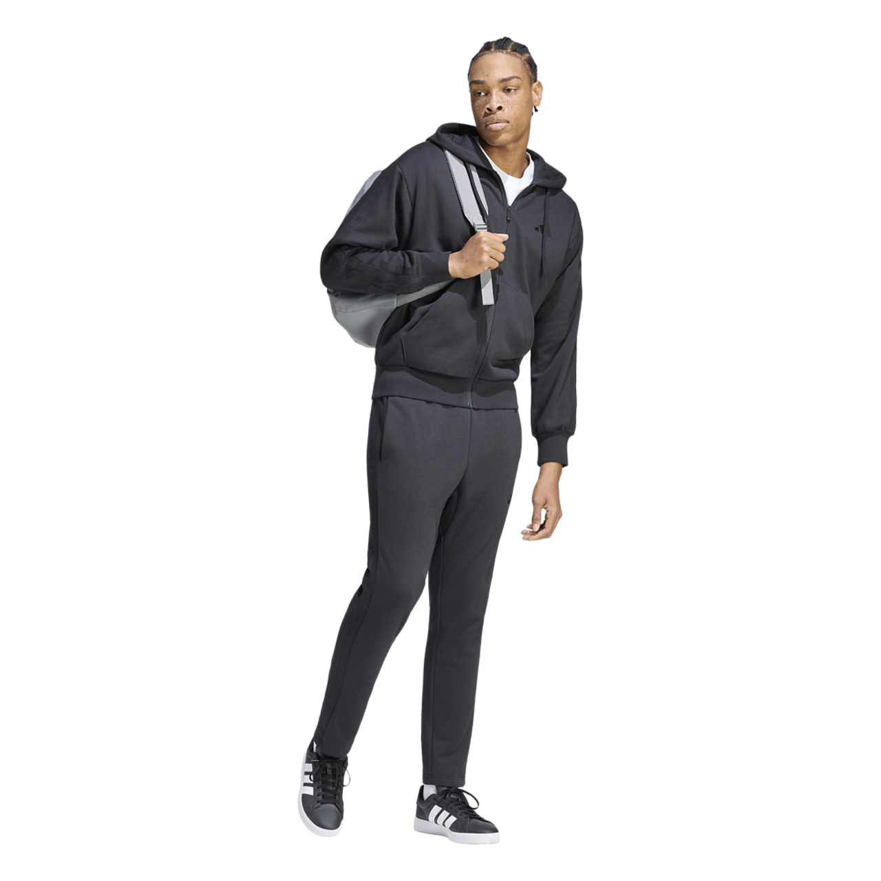 adidas Essentials 3-Stripes Fleece Open Hem Pants - Men's | Champs