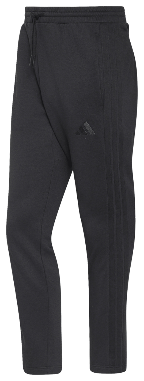 adidas Essentials 3-Stripes Fleece Open Hem Pants - Men's | Champs