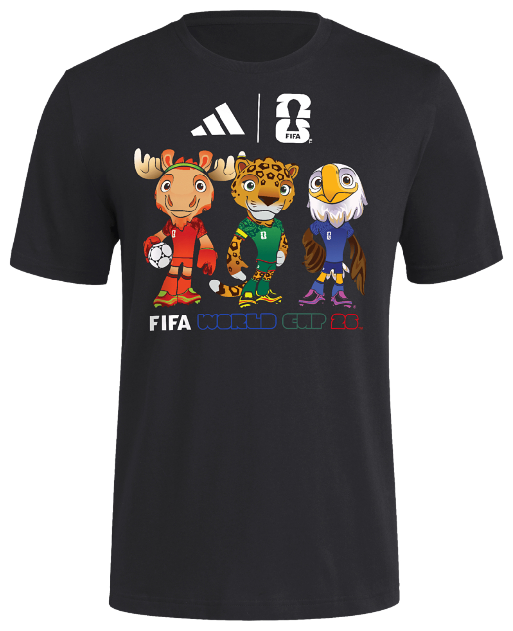 adidas Mascotte World Cup '26 T-Shirt Image 1 of 2. Tap to open photo gallery.