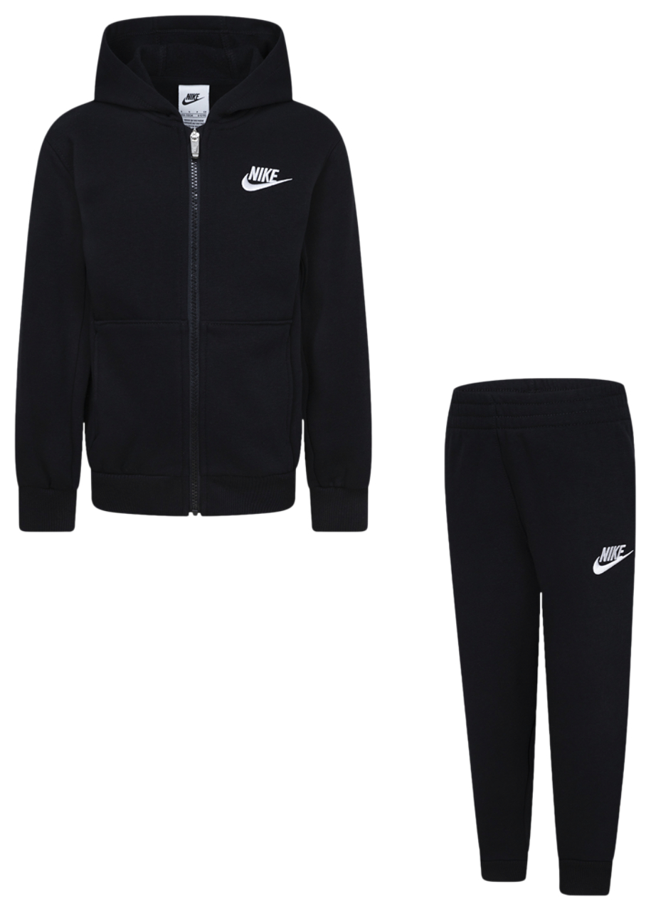 Nike NSW LBR Club Fleece Full-Zip Set Image 5 of 9. Tap to open photo gallery.