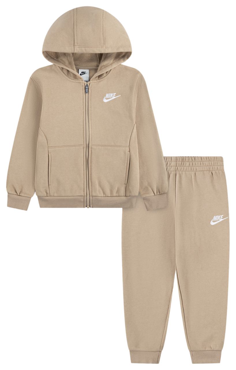 Nike NSW LBR Club Fleece Full-Zip Set Image 1 of 4. Tap to open photo gallery.