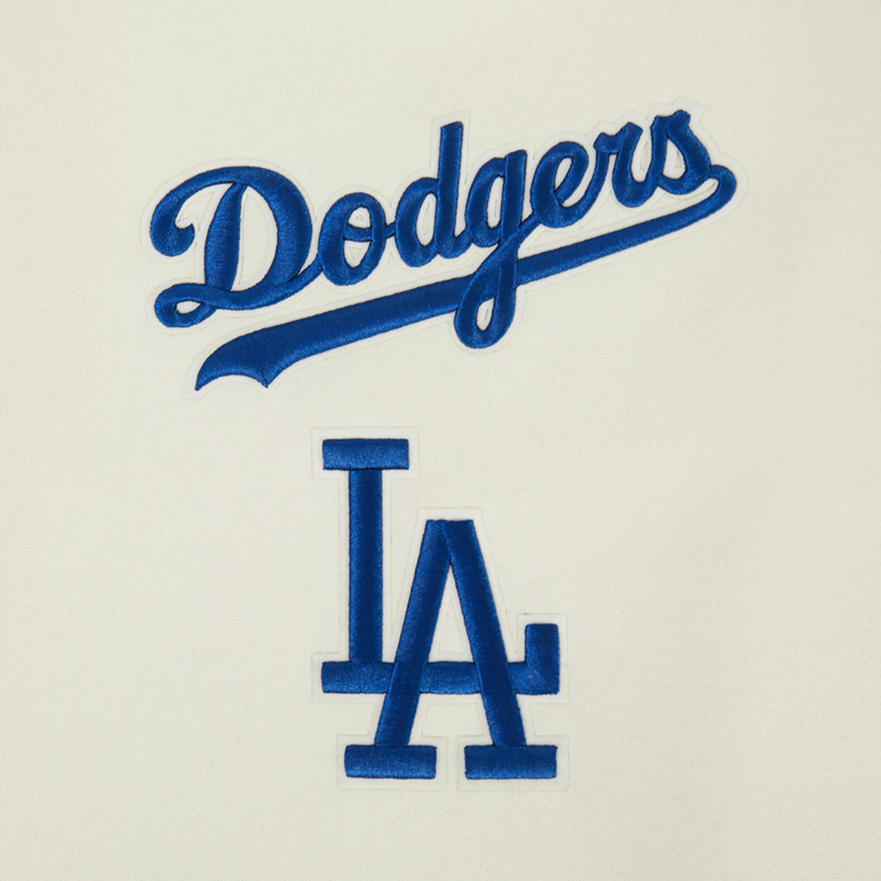 Pro Standard Dodgers Pullover Hoodie Image 5 of 7. Tap to open photo gallery.