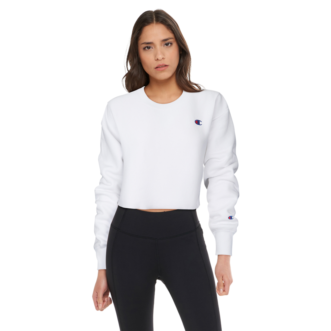 Champion Cropped Cut-Off Crew Image 3 of 4. Tap to open photo gallery.