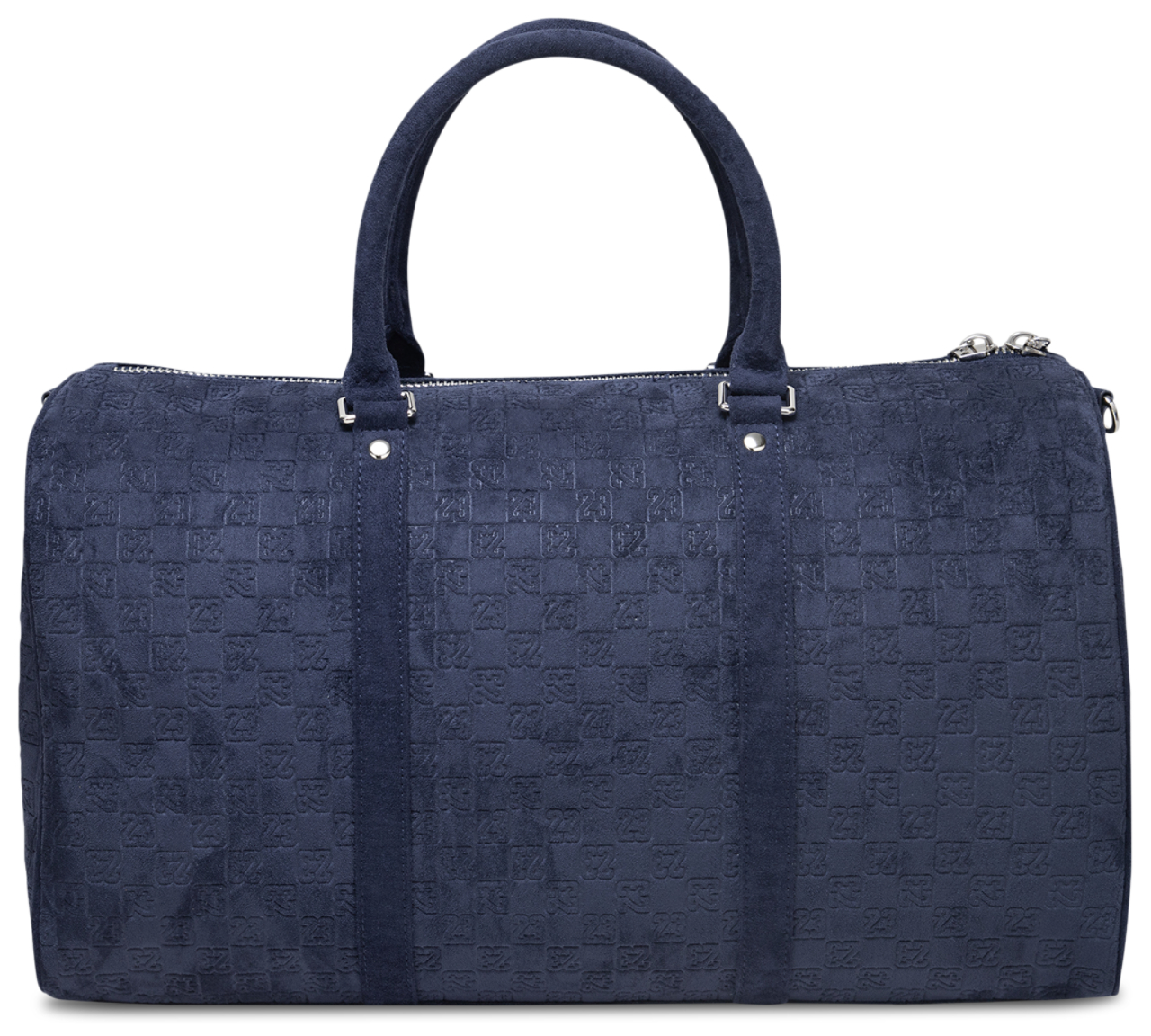 Jordan Suede Monogram Duffel Bag  Image 2 of 3. Tap to open photo gallery.