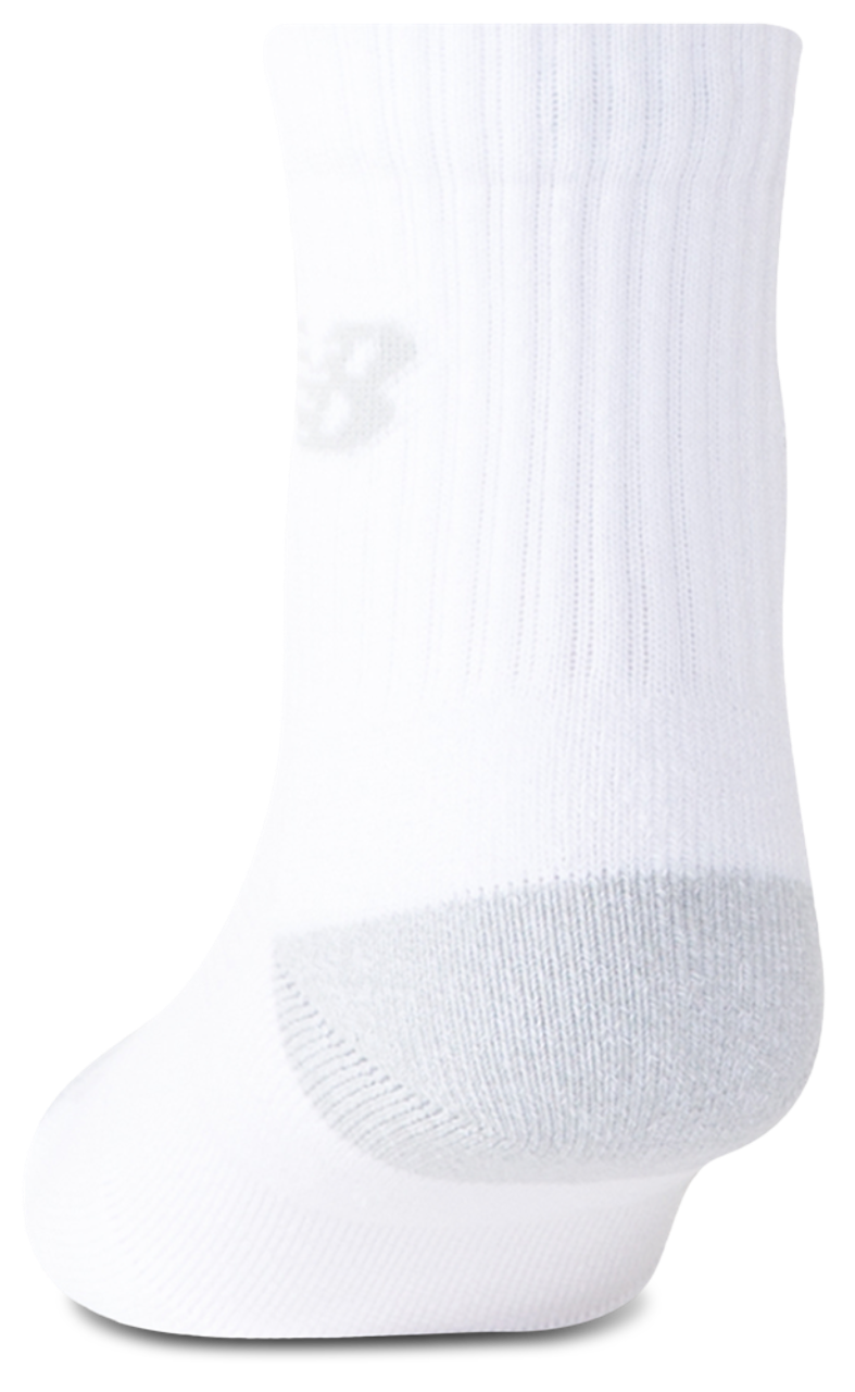 New Balance Active Cushion 6PK Quarter Socks Image 3 of 3. Tap to open photo gallery.