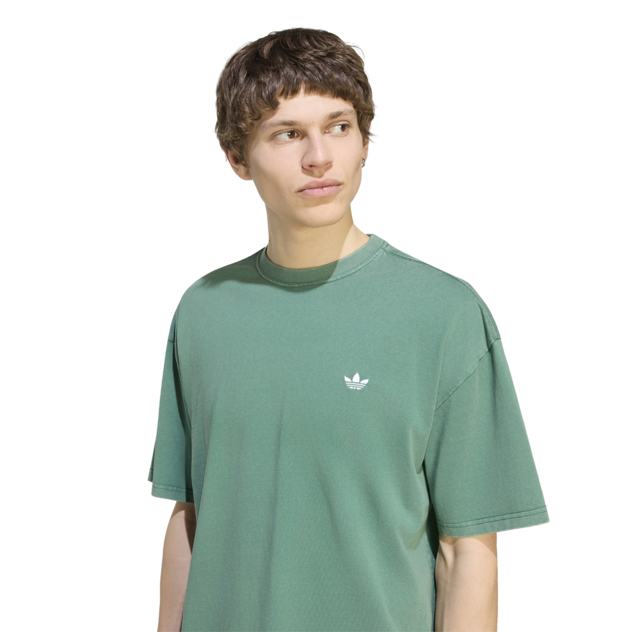 adidas Originals Trefoil Ess Washed Loose Shoulder Tee - Men's