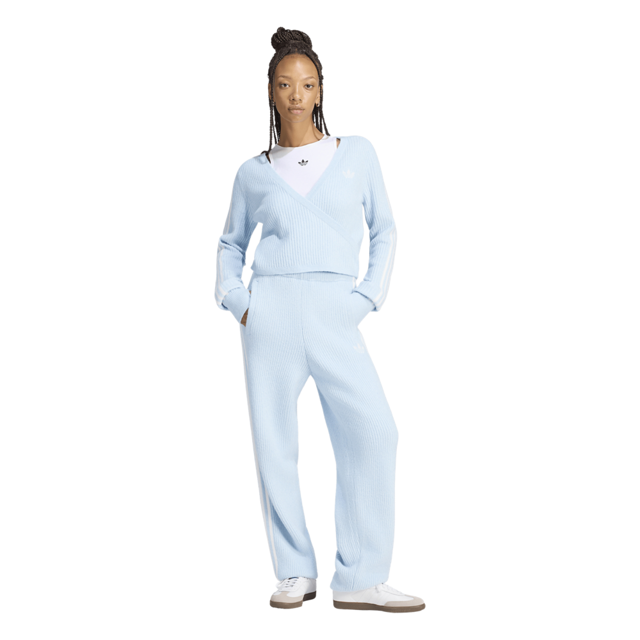 adidas Originals x Jennie adiluna Wrap Around Cardigan - Women's